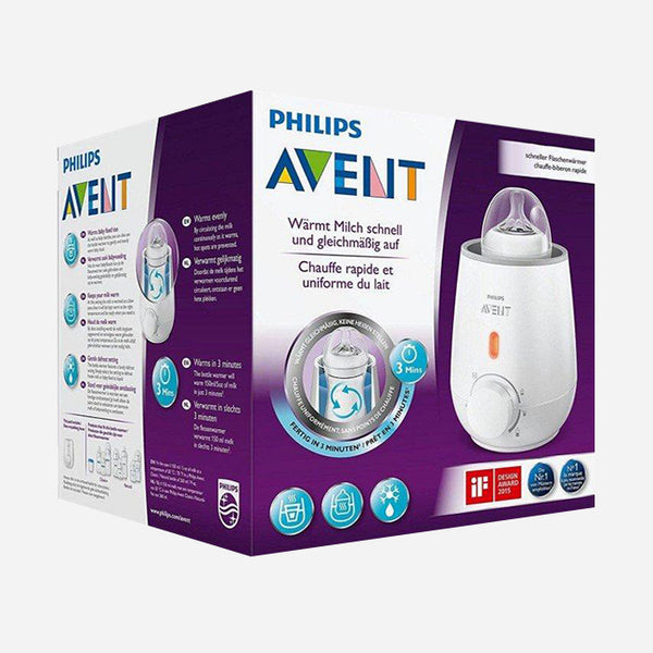 Philips Avent Chauffe-biberon rapide avec contrôle intelligent de la  température et arrêt automatique : : Bébé et Puériculture