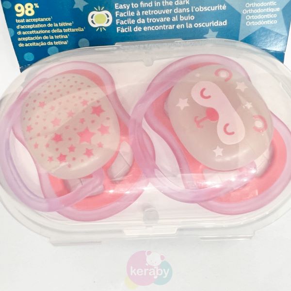PHILIPS AVENT SUCETTE ULTRA AIR NIGHT 6-18M